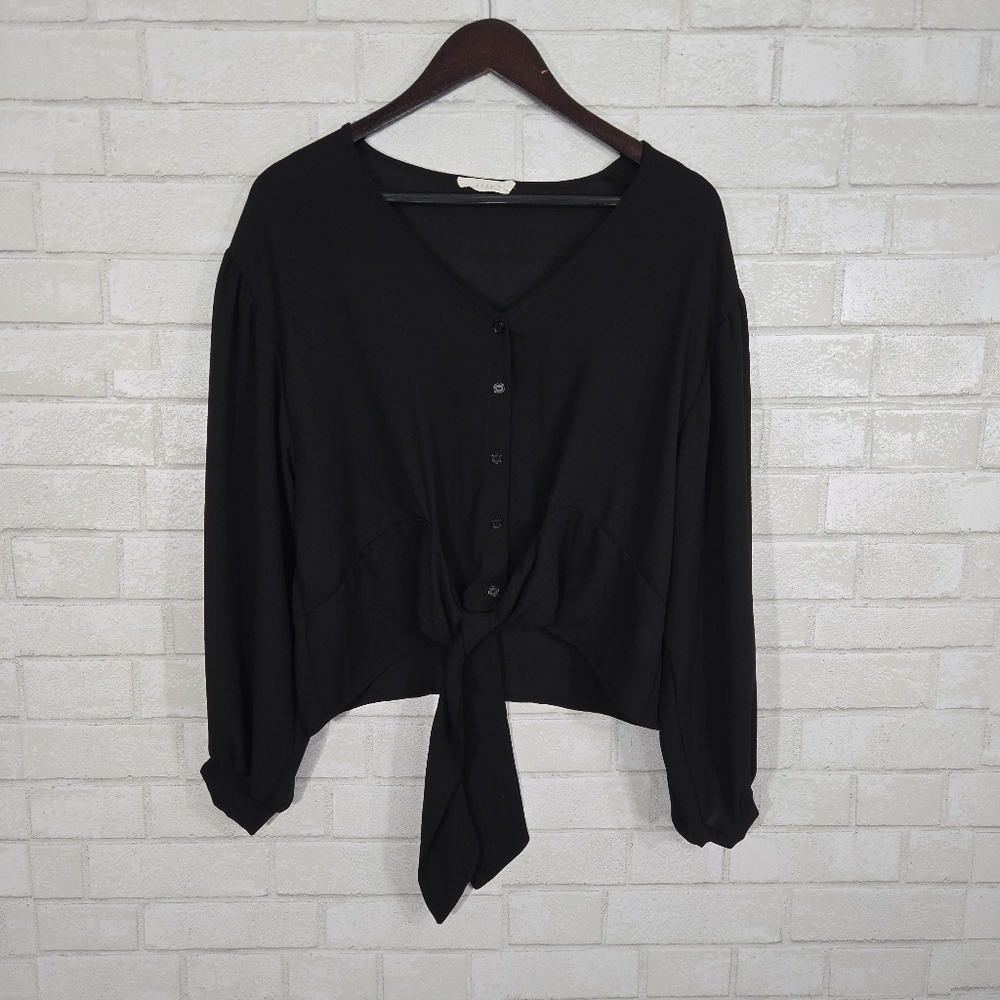 LUSH long sleeve blouse